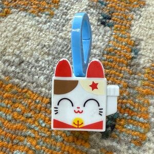 Pet Simulator McDonald's Happy Meal 2024 Smiling Cat with clip waving hi & tail